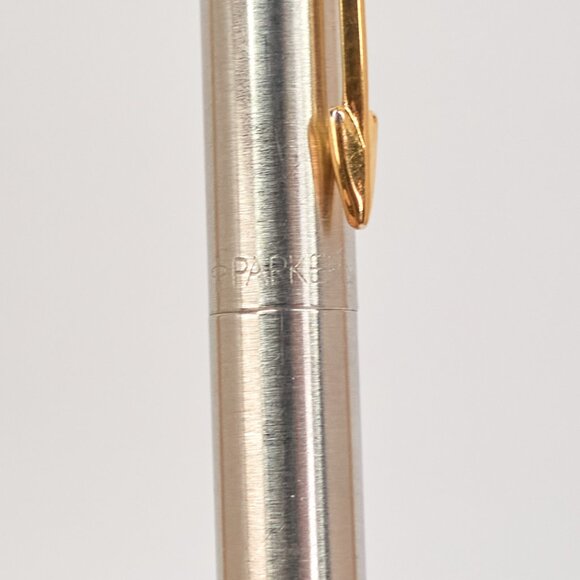 Parker Jotter / Stainless Steel / Made in England / Vintage Ballpoint Pen - Picture 7 of 8